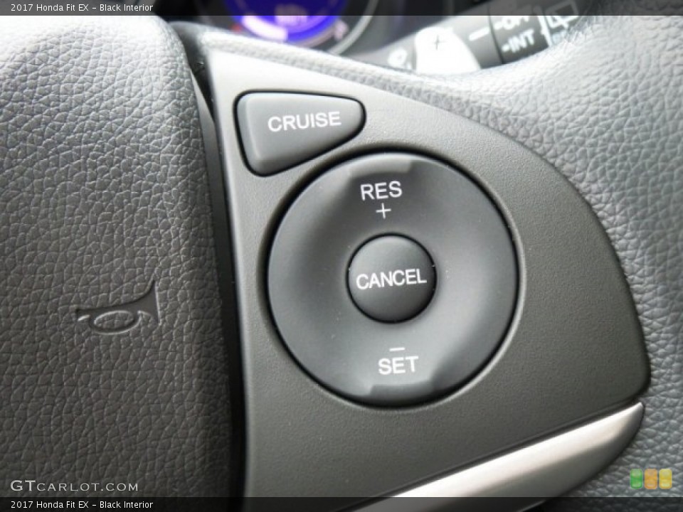 Black Interior Controls for the 2017 Honda Fit EX #118648016