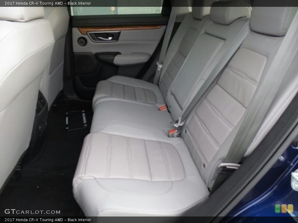 Black Interior Rear Seat for the 2017 Honda CR-V Touring AWD #118652555