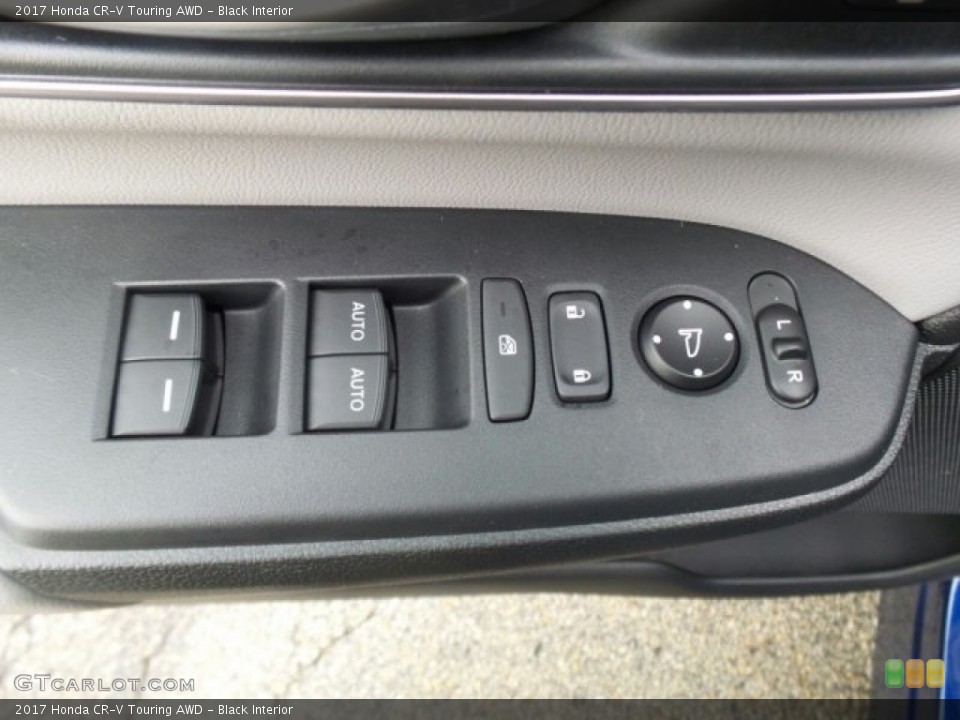 Black Interior Controls for the 2017 Honda CR-V Touring AWD #118652561