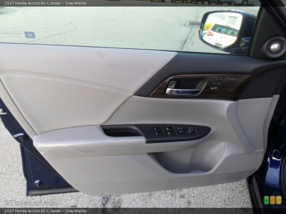 Gray Interior Door Panel for the 2017 Honda Accord EX-L Sedan #118653131