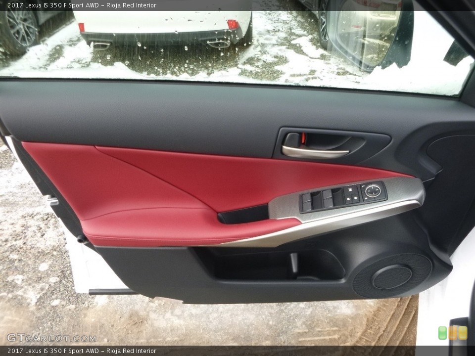Rioja Red Interior Door Panel for the 2017 Lexus IS 350 F Sport AWD #118654139