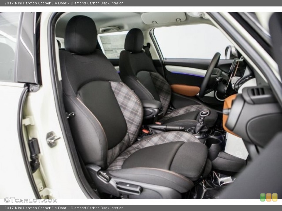 Diamond Carbon Black Interior Photo for the 2017 Mini Hardtop Cooper S 4 Door #118654463