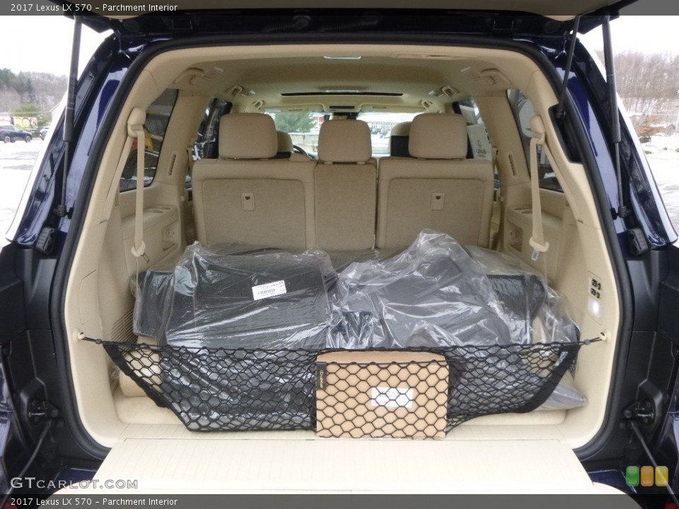 Parchment Interior Trunk for the 2017 Lexus LX 570 #118654865