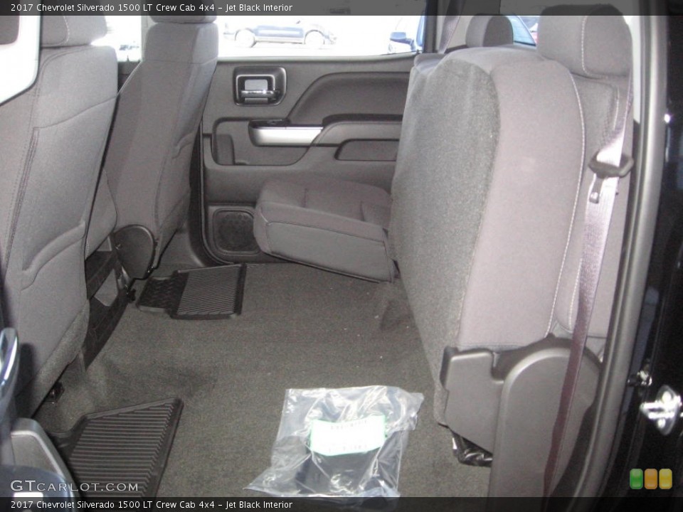 Jet Black Interior Rear Seat for the 2017 Chevrolet Silverado 1500 LT Crew Cab 4x4 #118657637