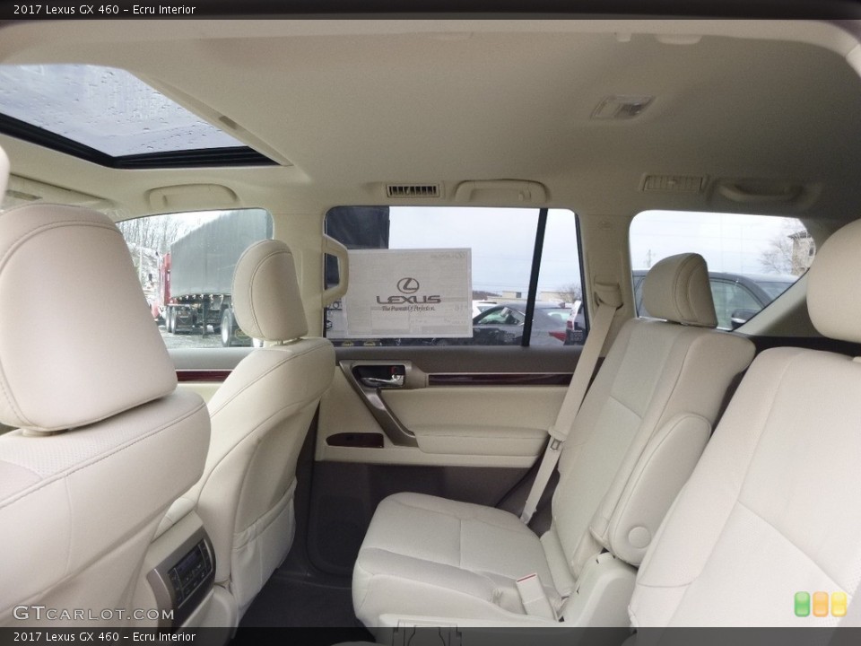 Ecru Interior Rear Seat for the 2017 Lexus GX 460 #118659539