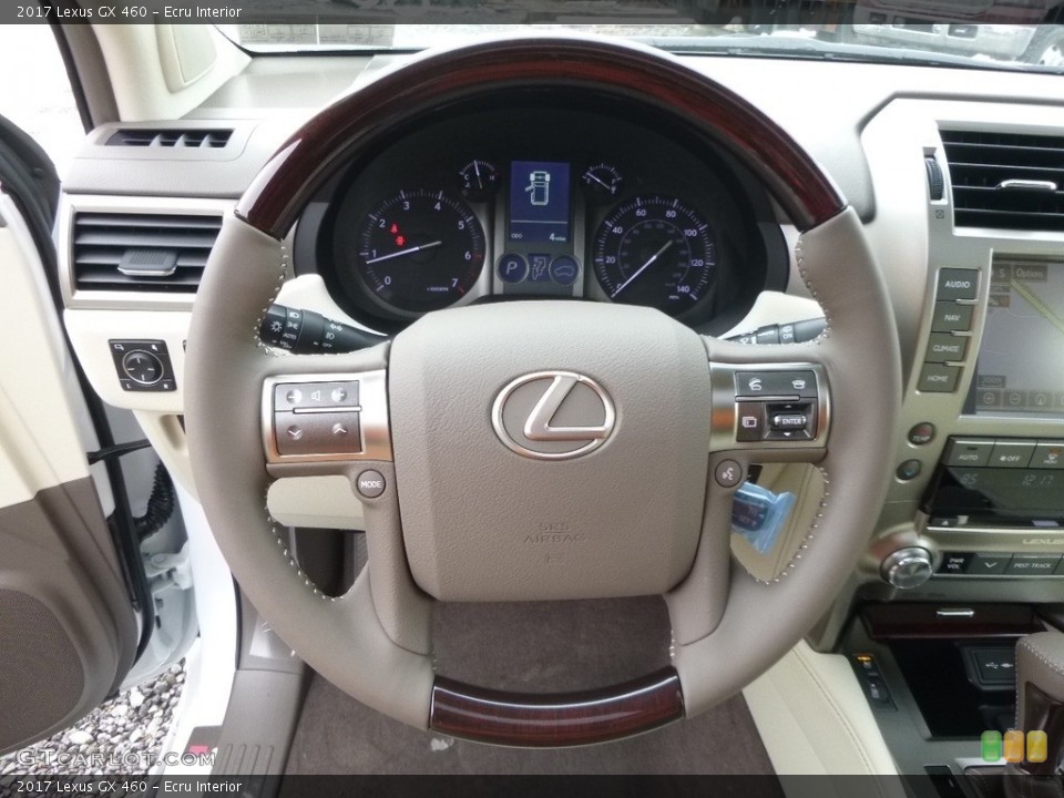 Ecru Interior Steering Wheel for the 2017 Lexus GX 460 #118659635