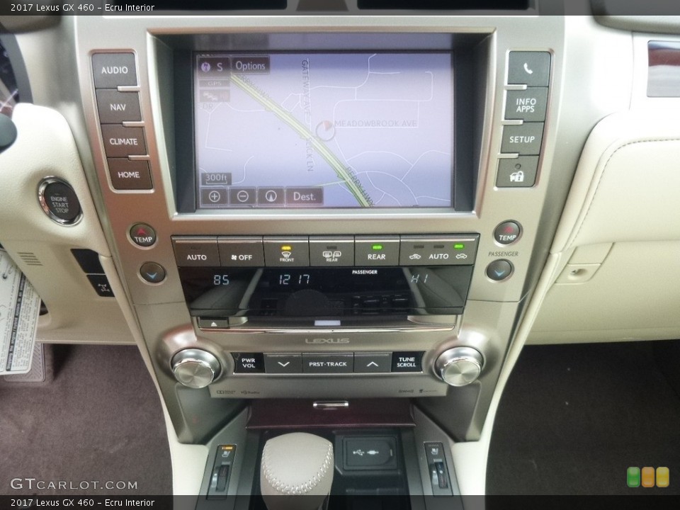 Ecru Interior Controls for the 2017 Lexus GX 460 #118659656