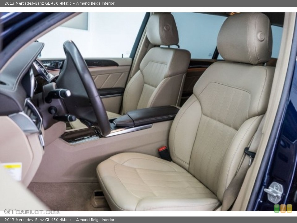 Almond Beige Interior Front Seat for the 2013 Mercedes-Benz GL 450 4Matic #118660466