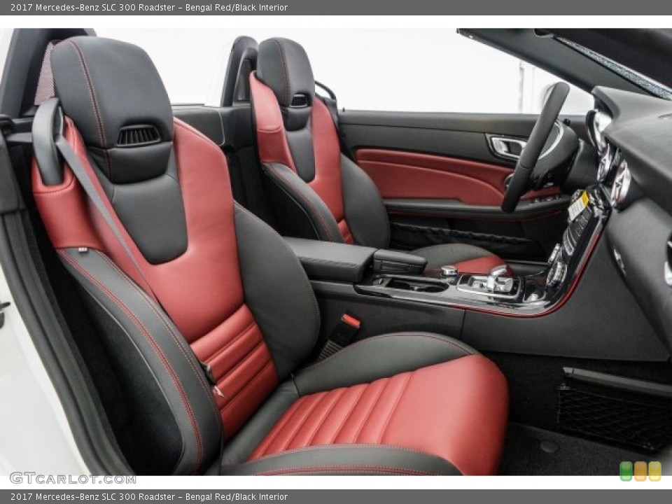 Bengal Red/Black Interior Photo for the 2017 Mercedes-Benz SLC 300 Roadster #118660679