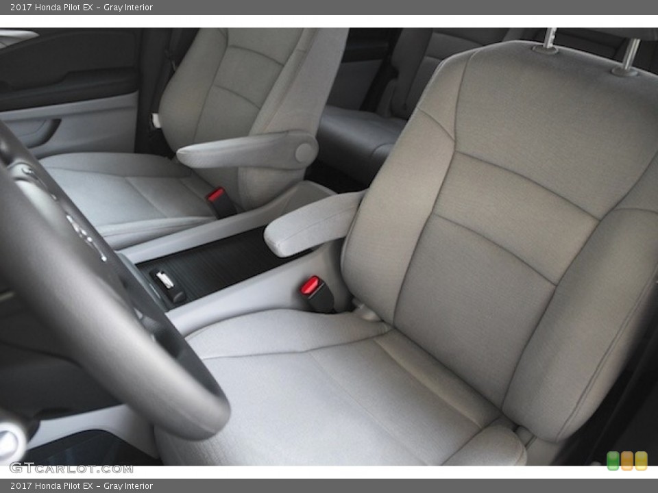 Gray Interior Front Seat for the 2017 Honda Pilot EX #118661952