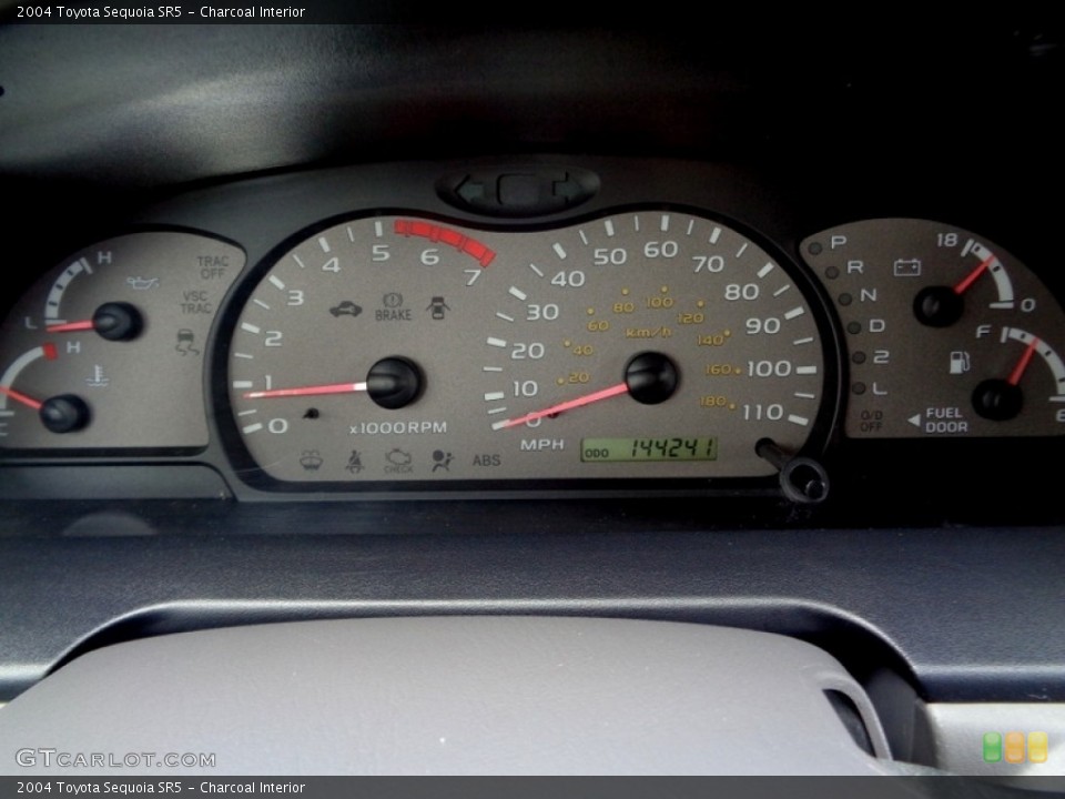Charcoal Interior Gauges for the 2004 Toyota Sequoia SR5 #118665132
