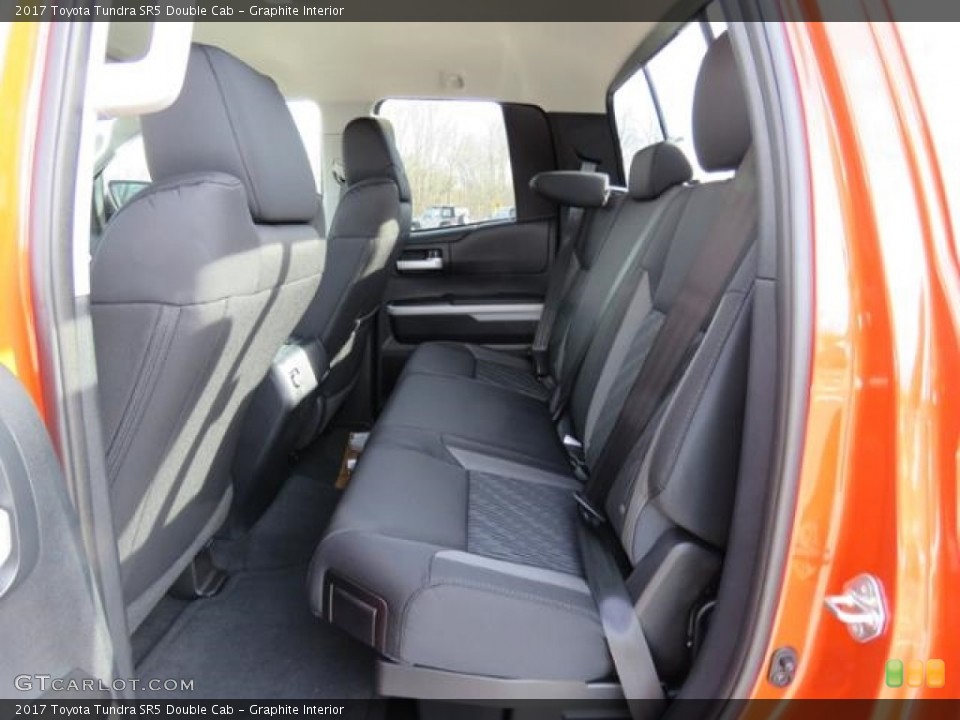 Graphite Interior Rear Seat for the 2017 Toyota Tundra SR5 Double Cab #118666512