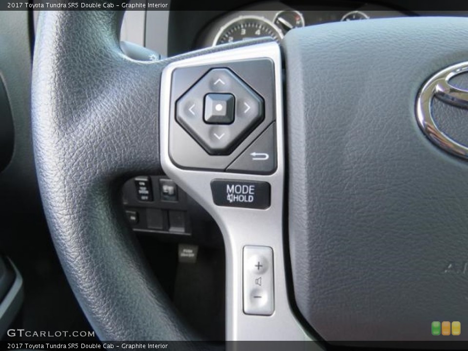 Graphite Interior Controls for the 2017 Toyota Tundra SR5 Double Cab #118666653
