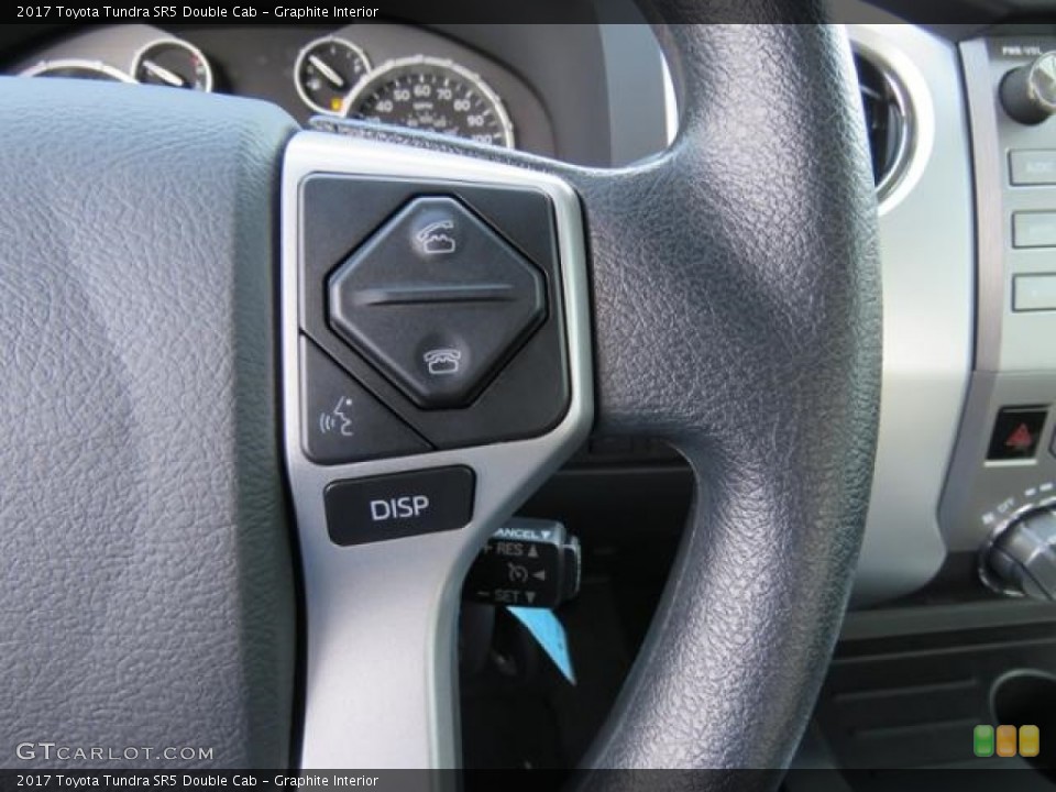 Graphite Interior Controls for the 2017 Toyota Tundra SR5 Double Cab #118666680