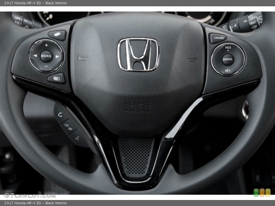 Black Interior Steering Wheel for the 2017 Honda HR-V EX #118667421