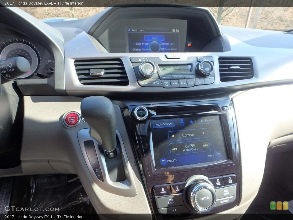 Truffle Interior Controls for the 2017 Honda Odyssey EX-L #118668606