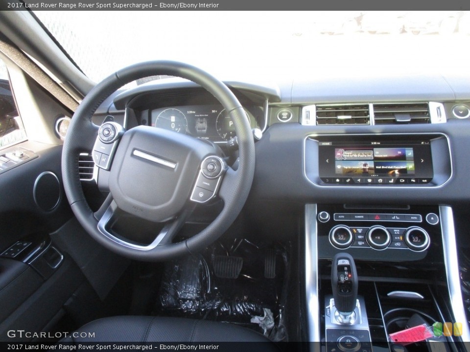 Ebony/Ebony Interior Dashboard for the 2017 Land Rover Range Rover Sport Supercharged #118674492