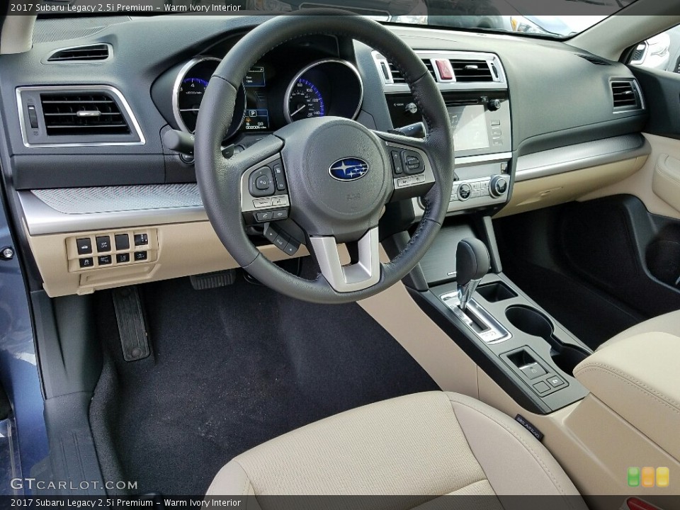 Warm Ivory Interior Photo for the 2017 Subaru Legacy 2.5i Premium #118677324
