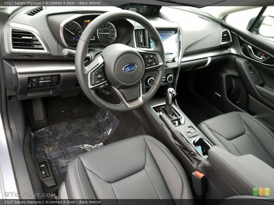 Black Interior Photo for the 2017 Subaru Impreza 2.0i Limited 4-Door #118677936