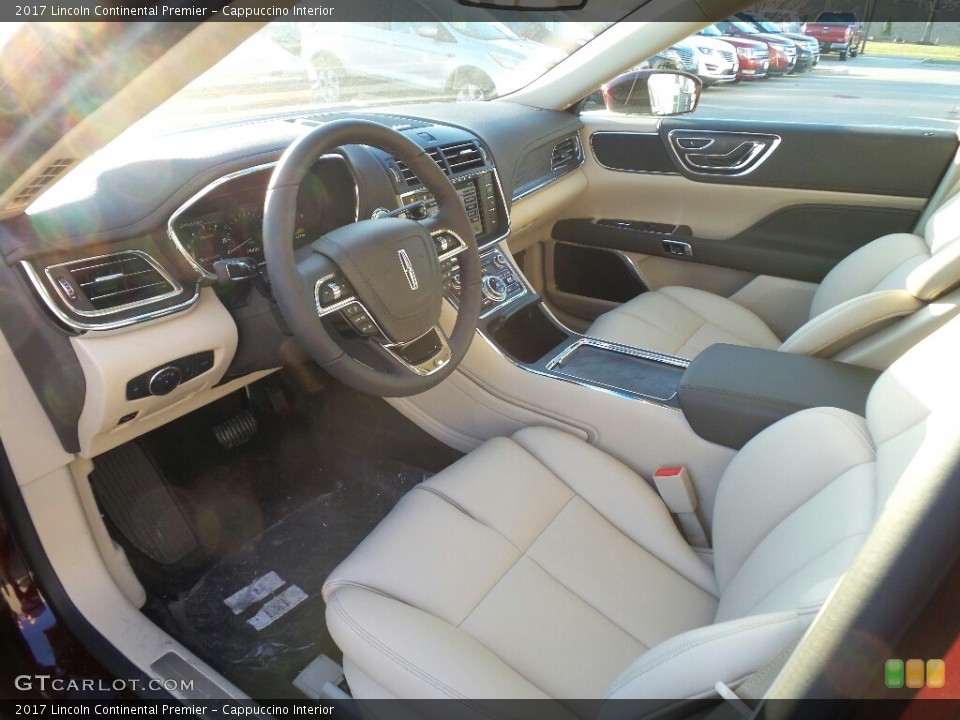 Cappuccino Interior Front Seat for the 2017 Lincoln Continental Premier #118685884