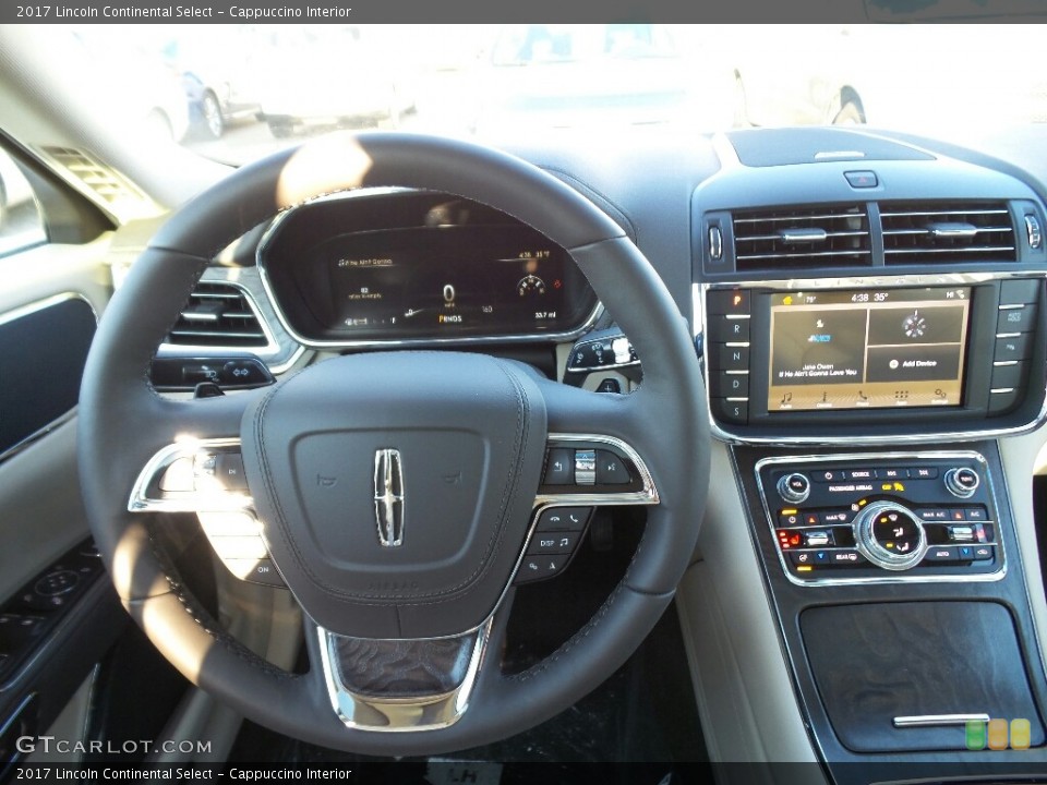 Cappuccino Interior Dashboard for the 2017 Lincoln Continental Select #118686279
