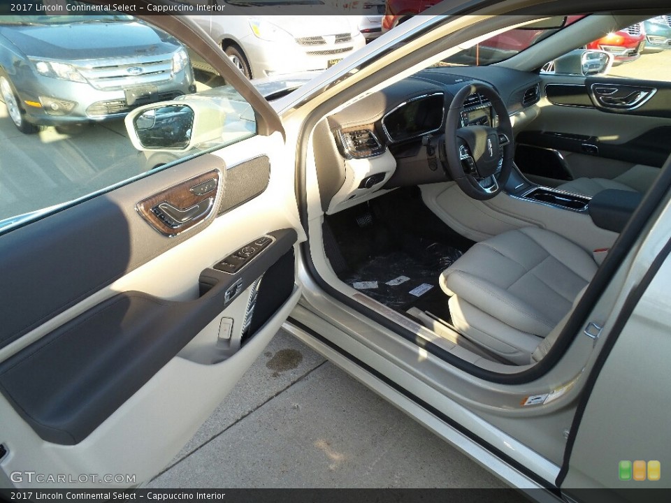 Cappuccino Interior Front Seat for the 2017 Lincoln Continental Select #118686345