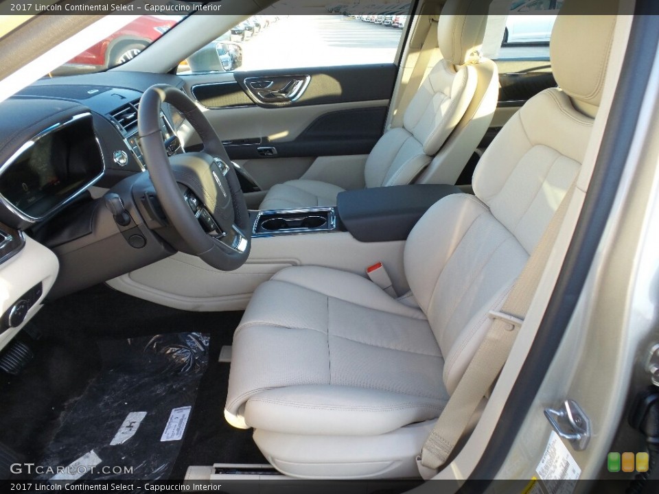 Cappuccino Interior Front Seat for the 2017 Lincoln Continental Select #118686372