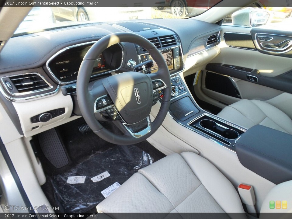 Cappuccino Interior Photo for the 2017 Lincoln Continental Select #118686401