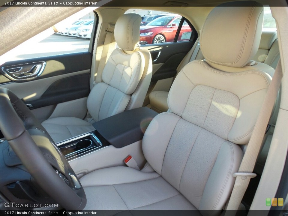 Cappuccino Interior Front Seat for the 2017 Lincoln Continental Select #118686435