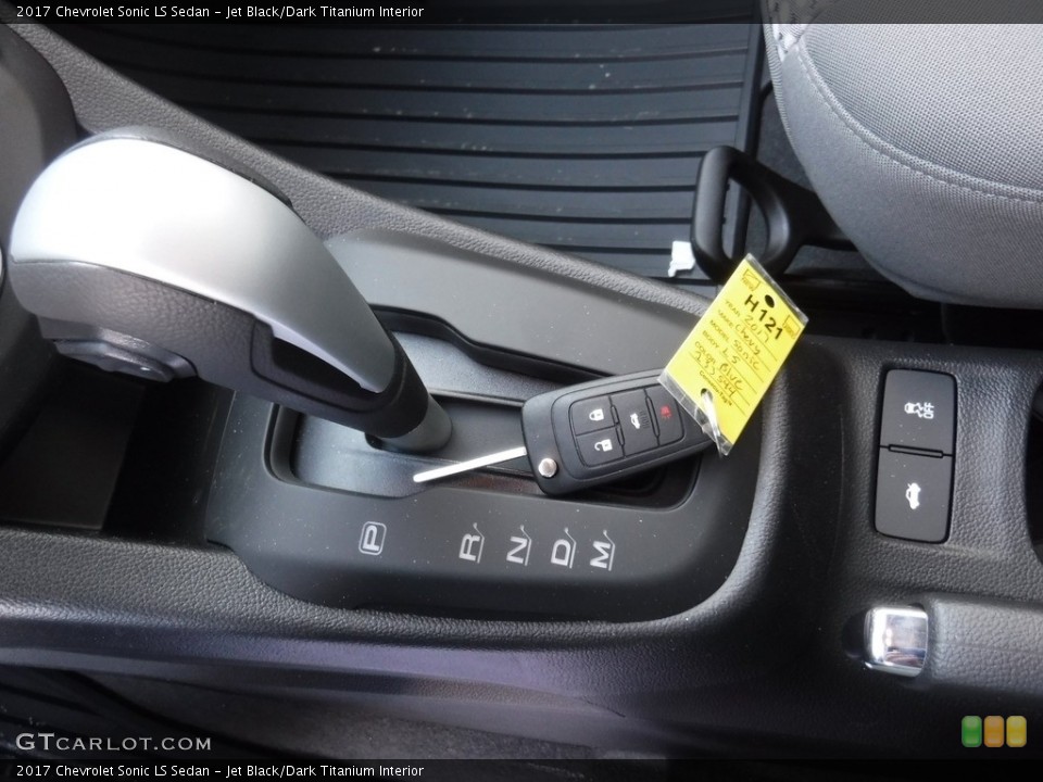 Jet Black/Dark Titanium Interior Transmission for the 2017 Chevrolet Sonic LS Sedan #118687584