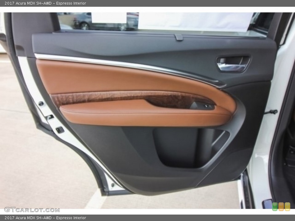 Espresso Interior Door Panel for the 2017 Acura MDX SH-AWD #118688178