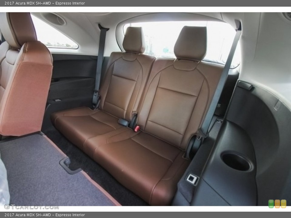 Espresso Interior Rear Seat for the 2017 Acura MDX SH-AWD #118688217
