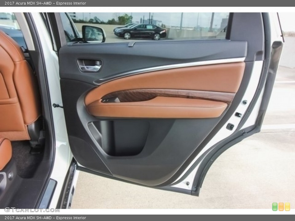 Espresso Interior Door Panel for the 2017 Acura MDX SH-AWD #118688259