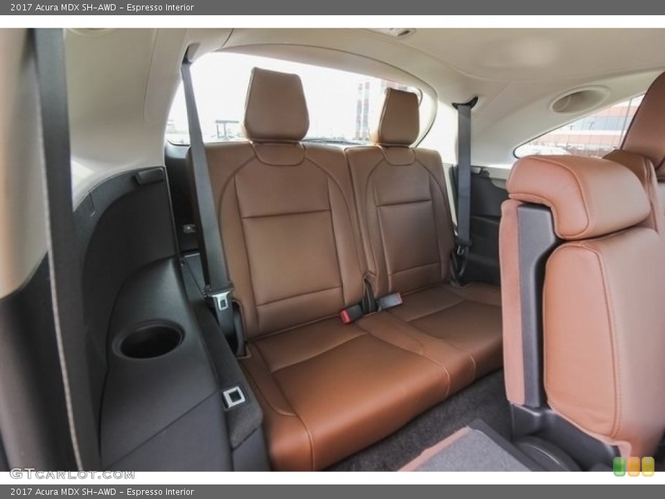 Espresso Interior Rear Seat for the 2017 Acura MDX SH-AWD #118688298