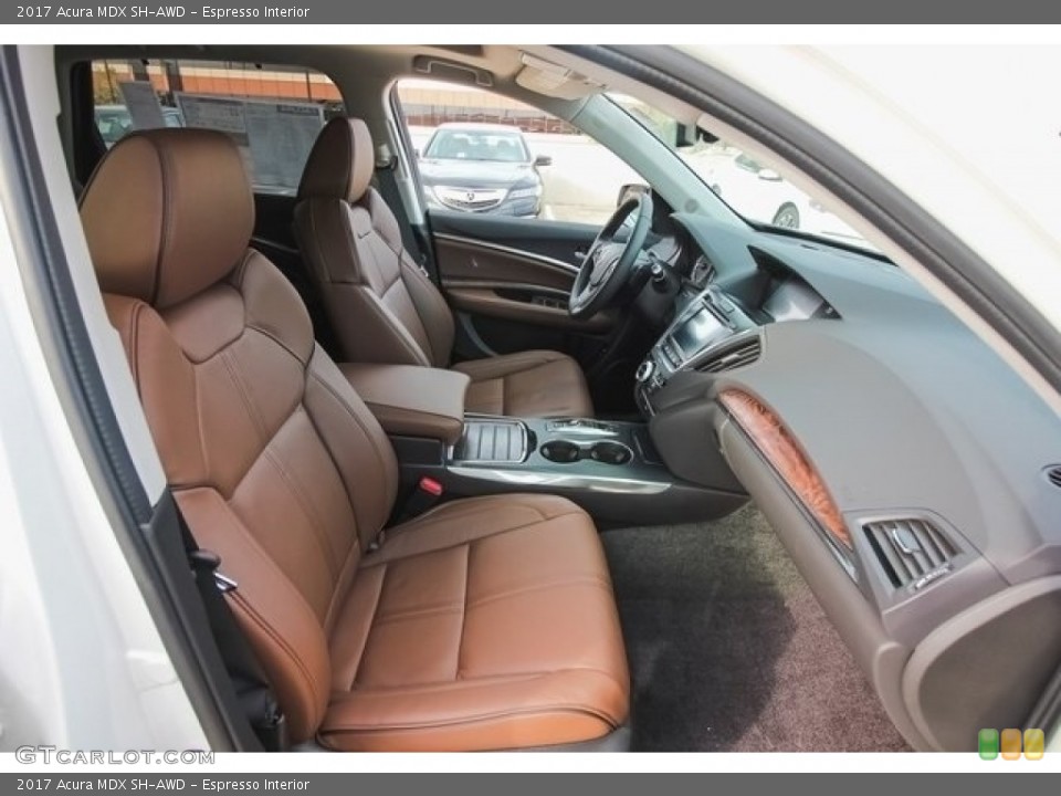 Espresso Interior Front Seat for the 2017 Acura MDX SH-AWD #118688358