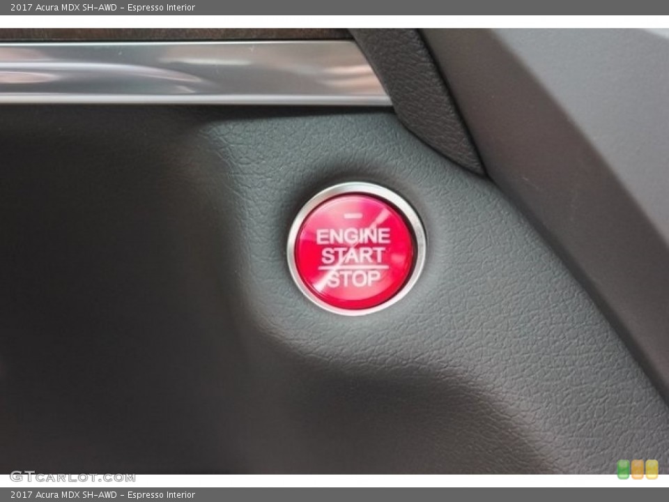 Espresso Interior Controls for the 2017 Acura MDX SH-AWD #118688613