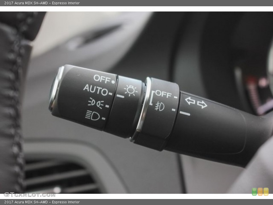 Espresso Interior Controls for the 2017 Acura MDX SH-AWD #118688643
