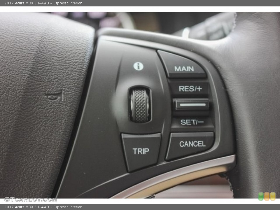 Espresso Interior Controls for the 2017 Acura MDX SH-AWD #118688658