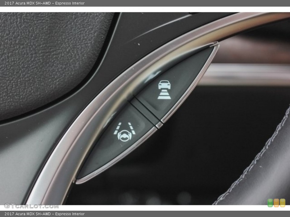 Espresso Interior Controls for the 2017 Acura MDX SH-AWD #118688686