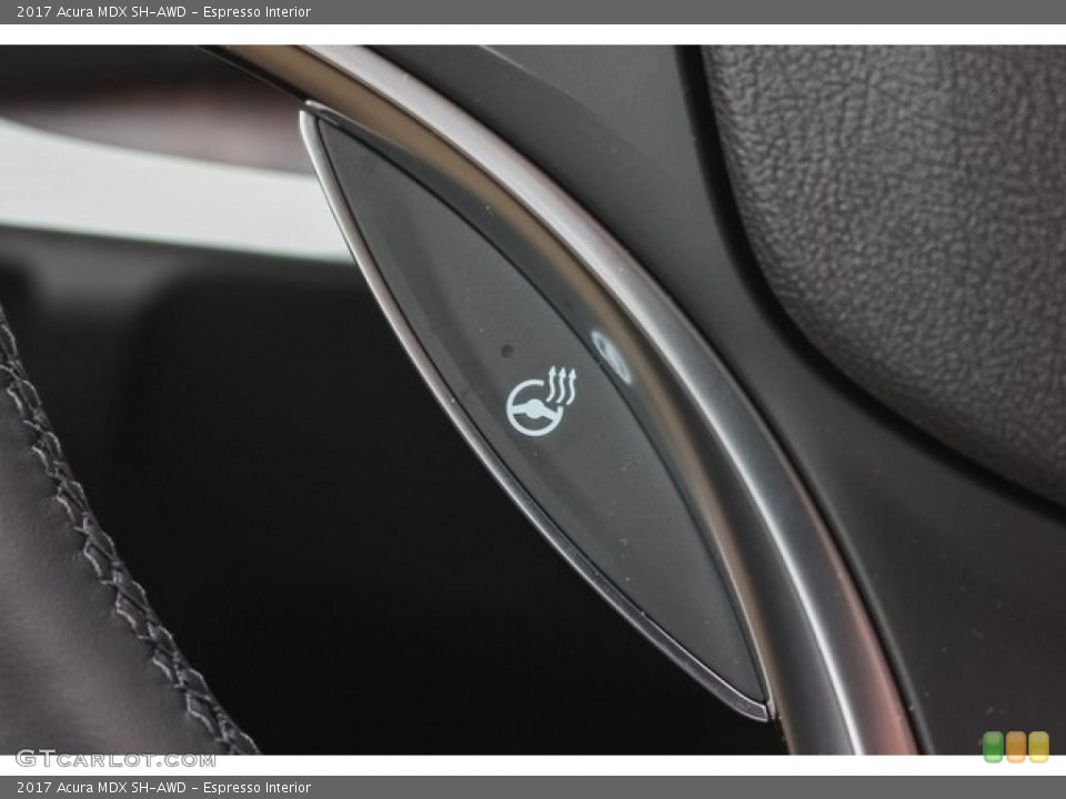Espresso Interior Controls for the 2017 Acura MDX SH-AWD #118688706