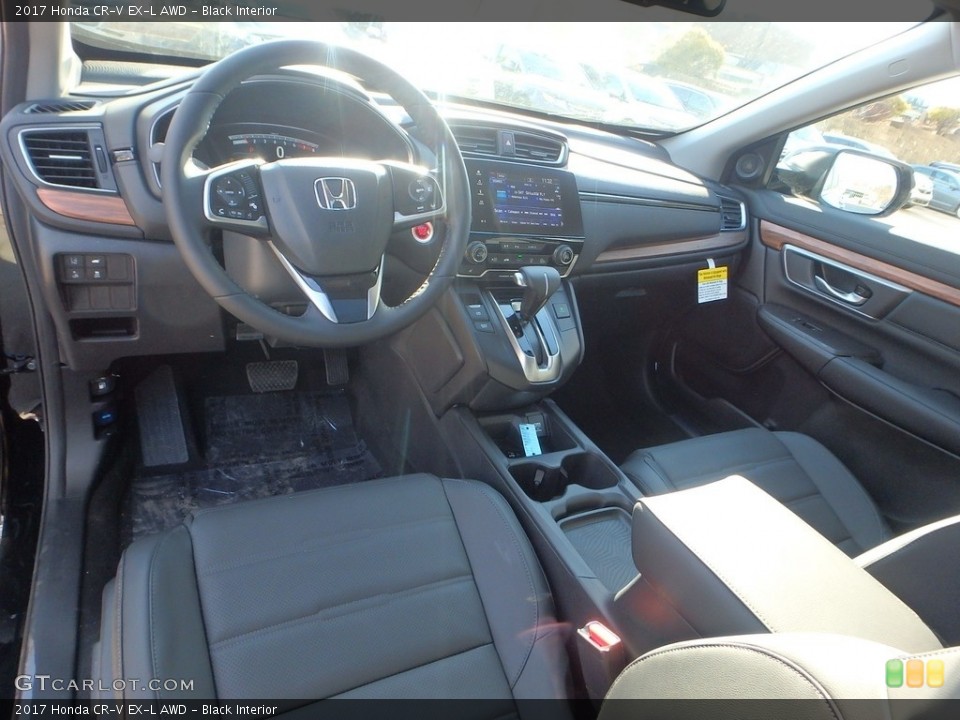Black Interior Photo for the 2017 Honda CR-V EX-L AWD #118689156