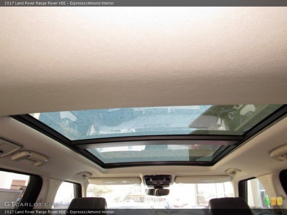 Espresso/Almond Interior Sunroof for the 2017 Land Rover Range Rover HSE #118704255