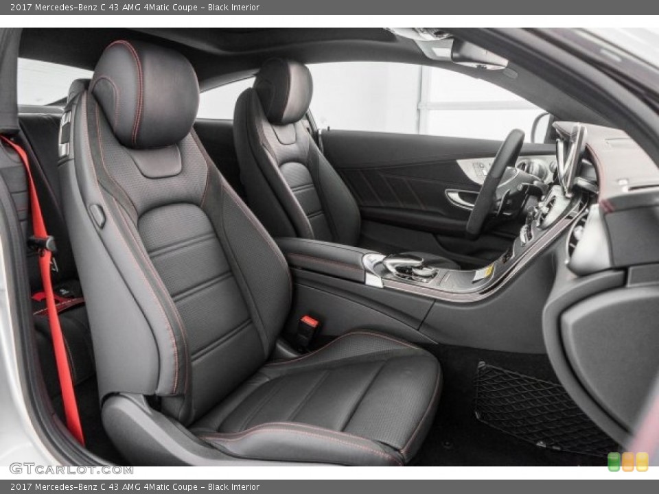 Black Interior Photo for the 2017 Mercedes-Benz C 43 AMG 4Matic Coupe #118705032