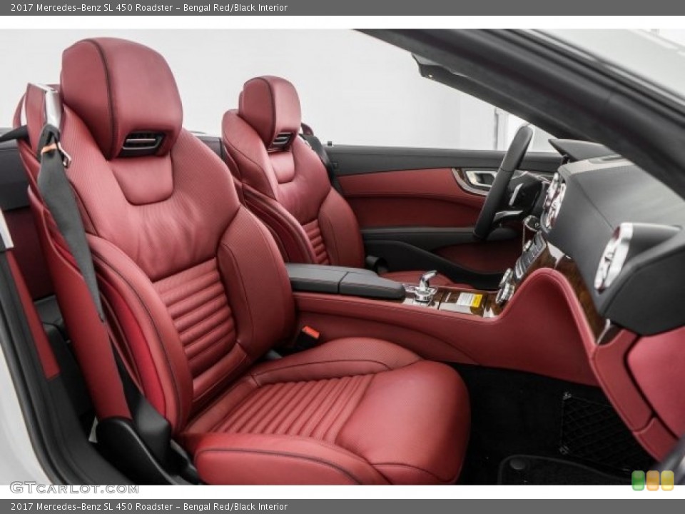 Bengal Red/Black Interior Photo for the 2017 Mercedes-Benz SL 450 Roadster #118705254
