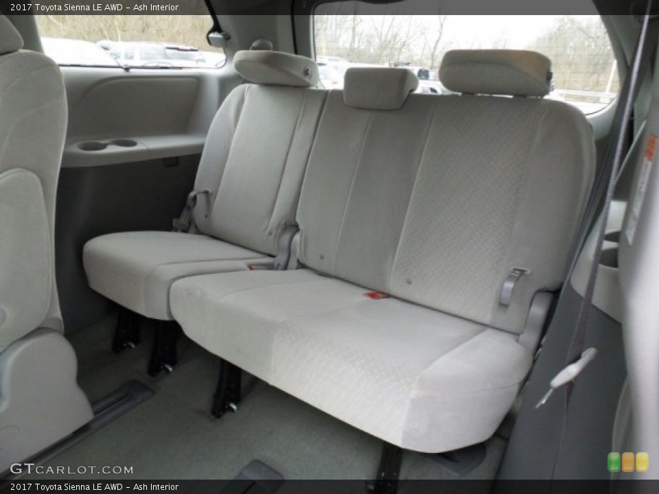 Ash Interior Rear Seat for the 2017 Toyota Sienna LE AWD #118713345