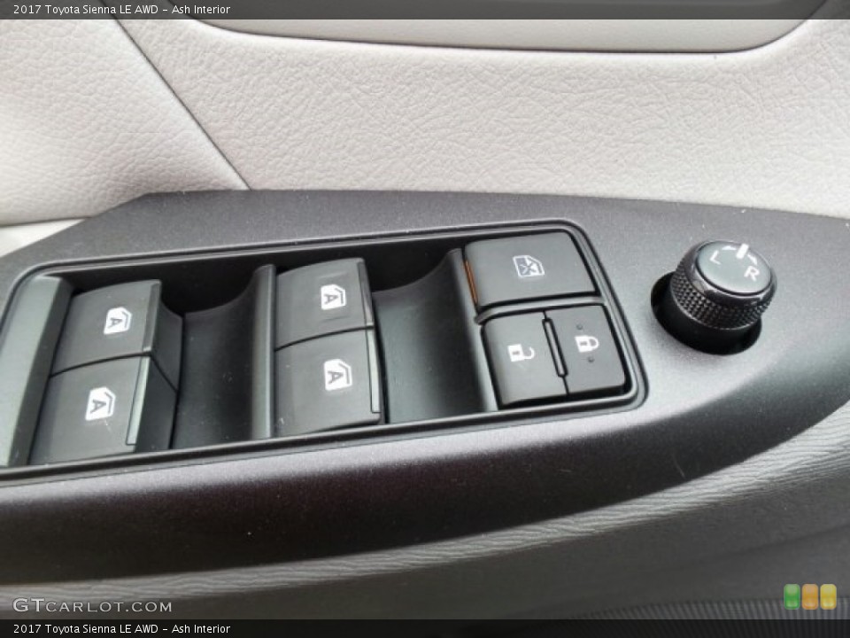 Ash Interior Controls for the 2017 Toyota Sienna LE AWD #118713402