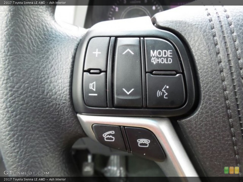 Ash Interior Controls for the 2017 Toyota Sienna LE AWD #118713534