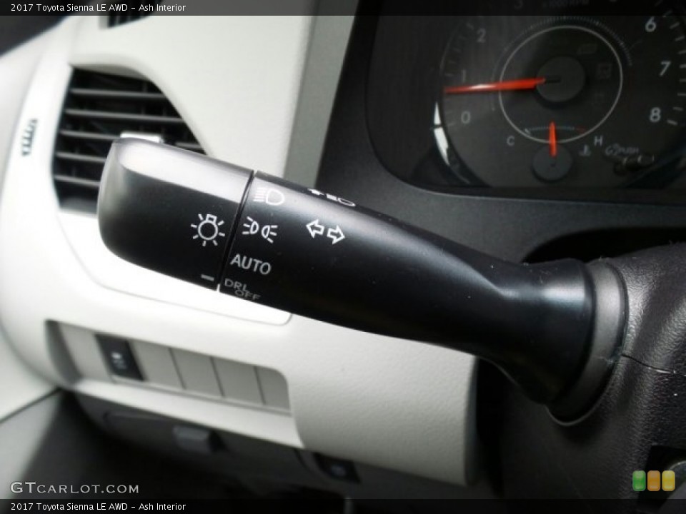 Ash Interior Controls for the 2017 Toyota Sienna LE AWD #118713549