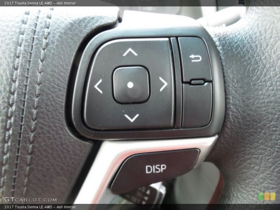 Ash Interior Controls for the 2017 Toyota Sienna LE AWD #118713567