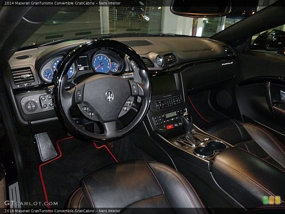 Nero Interior Dashboard for the 2014 Maserati GranTurismo Convertible GranCabrio #118714068